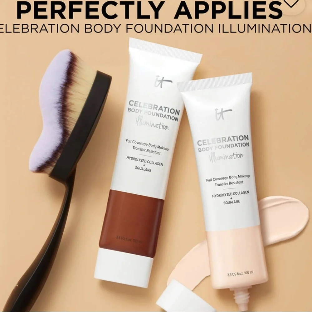 IT COSMETICS Heavenly Luxe Body Foundation Brush No. 28 $62 NIB